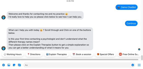 Therapy Chatbot - SDG 3 - Good Health and Well-being